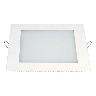 Imagem de Painel Led 12W Lux Quadrado Embutir Taschibra 6500K Branco-F