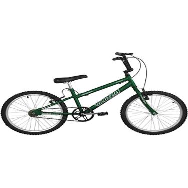 Imagem de Bicicleta de Passeio Ultra Bikes Esporte Rebaixada Aro 20 Reforçada Freio V-Brake Infantil Juvenil Verde