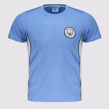 Imagem de Camisa Manchester City Shield Juvenil Azul - Balboa, 16 ANOS