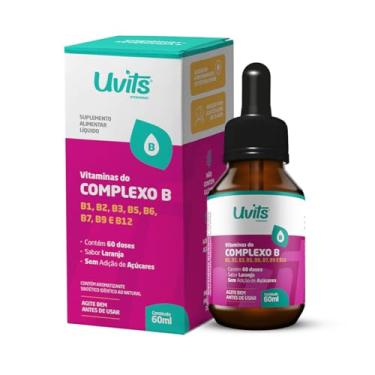 Imagem de Vitamina Complexo B 60ml com 60 Doses - Uvits