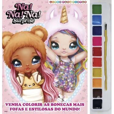 Imagem de Livro - Na! Na! Na! Surprise Livro para Pintar com Aquarela - On Line 
