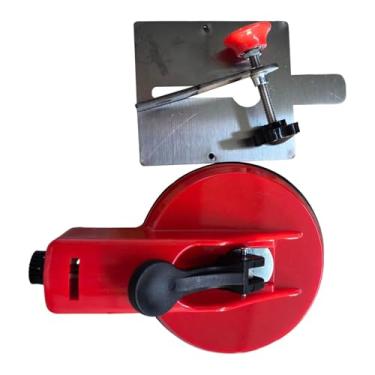 Imagem de MotiveTech Nivelador de azulejos com ventosa, ferramenta ajustável para nivelamento de juntas, ideal para instalação de bancadas, mármore, pedra e lajes de, Vermelho com Tábua de Passar Roupa