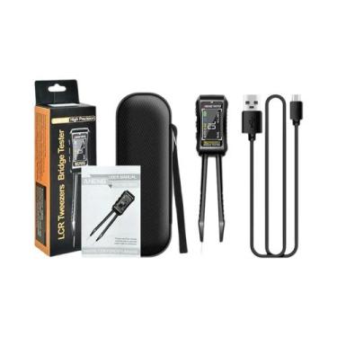 Imagem de Pinça Digital Inteligente ANENG GN702 Para Teste De Capacitância, Indu