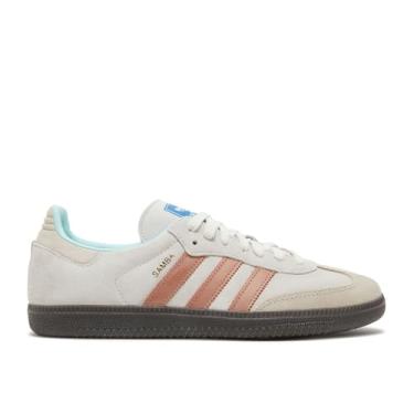 Imagem de adidas Originals Tênis de futebol masculino Samba, Clay Strata/Gum, 45