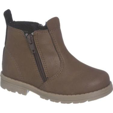 Imagem de Botina Redmax  A6701 Infantil Masculino (20 ao 27), Caramelo, 26