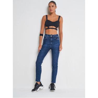 Imagem de Calça básica jeans cintura alta - sport, 40