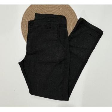Imagem de Calça Masculina Esporte Fino Alfaiataria com Bolso Embutido Stylo Ref: