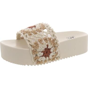 Imagem de Dirty Laundry Sandália feminina Worble Wedge, Creme, 40