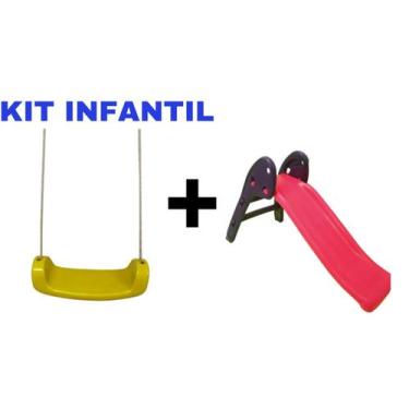 Imagem de Kit Balanço Radical Amarelo super divertido e resistente perfeito para