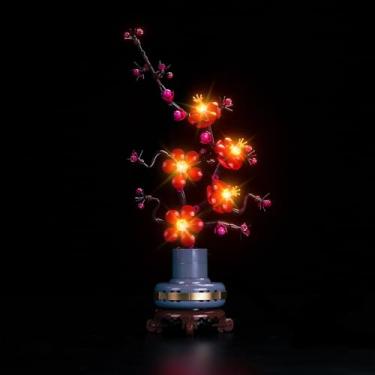Imagem de Hilighting LED Light Kit for Lego® Icons Plum Blossom Flowers, Home & Office Decor, Adult & Teen Gift - Compatible with Lego® 10369