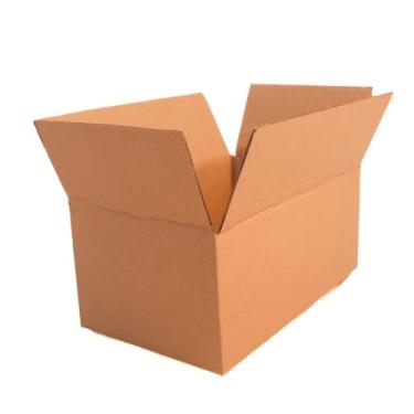 Imagem de Caixa de Papelão Pequena, 50 Caixas de Papelão 24x15x10, Aplicável A Embalagens Correio