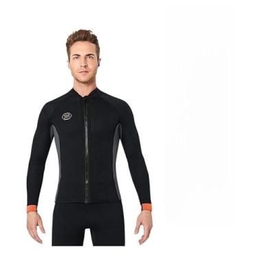 Imagem de Neoprene Roupa Mergulho 3mm Engrossar Mantenha-se Aquecido (macho, XXXL)