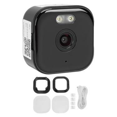 Imagem de Naroote Câmera de Janela Anti-reflexo 2K AI Colorida Com Detecção de Movimento PIR WiFi de Banda Dupla, Instalação de Adesivo, Armazenamento 128G, para Vigilância Doméstica de Animais