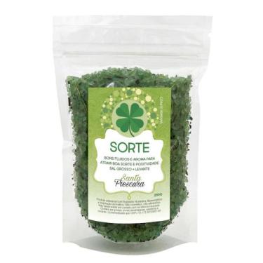 Imagem de Sal Aromatizado para Banho - Sorte e Positividade - 200g - no-brand