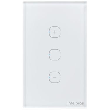 Imagem de Interruptor Dimmer Smart Wi-Fi Touch 1 Tecla EWS 1101 Branco Intelbras