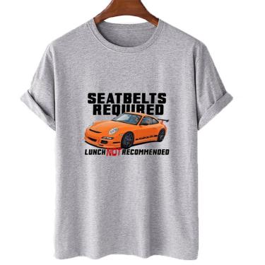 Imagem de Camiseta feminina algodao Seatbelts Porsche carrera carro