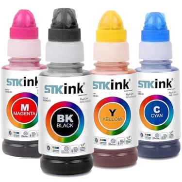 Imagem de 4x Tinta Stkink Para Impressora T544 L1210 L3110 L1250 L3250 L3150 544