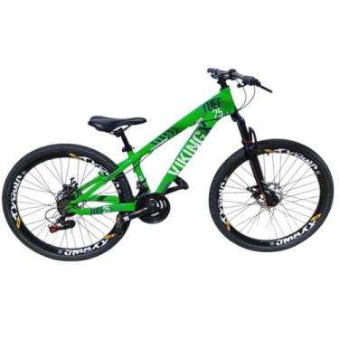 Imagem de Bicicleta Aro 26 Vikingx Tuff 25 Pneu 21 Velocidades Slk Balão Preto F