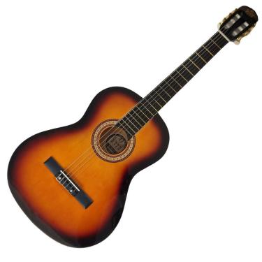 Imagem de Violão Nylon Acústico Clássico 38 Brilho Myth Mt38N Sunburst