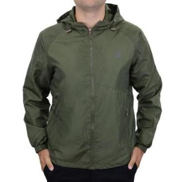 Imagem de Jaqueta Masculina Broken Rules Corta Vento Verde Militar - 580045-Masculino