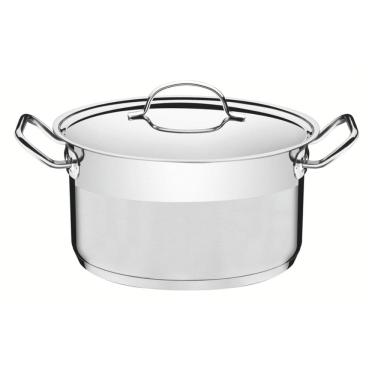 Imagem de Caçarola Professional Funda 28 cm 8,4 L em Aço Inox Fundo Triplo Detalhe Satinado Tramontina 62624/280