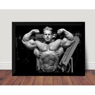 Imagem de Quadro Decorativo Jay Cutler Fisiculturista Academia Gym - Fanarte