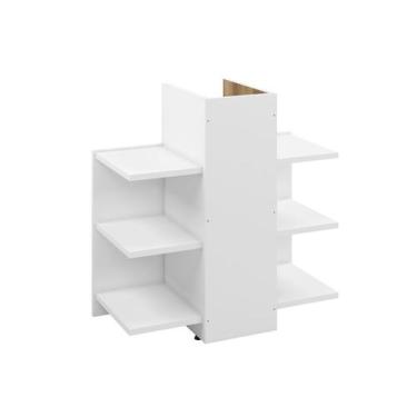 Imagem de Gabinete Balcão para Banheiro Pia de Coluna Torre Hera - CF Distribuid