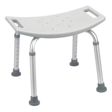 Imagem de Banqueta sem  Encosto P/até100Kg ajustável com borracha nas pontas par