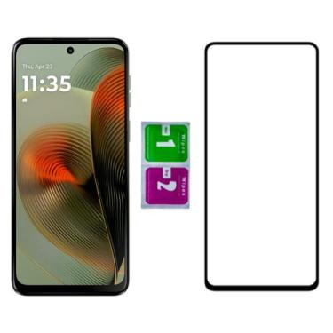Imagem de Pelicula de Vidro 3d 9d Proteção Temperado Para Moto G55 - Mustangshop