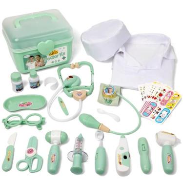 Imagem de Kit Médico Infantil Liberry (3-5 anos) - 30 Peças - Verde