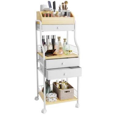 Imagem de Organizador de Maquiagem HaPirm Floor - Porta-Maquiagem com Gavetas