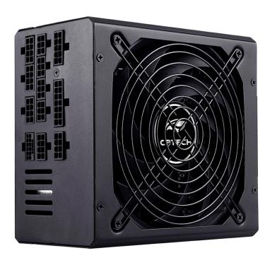 Imagem de Fonte 1000W ATX C3Tech PS-G1000, Bivolt Automático, 80 Plus Gold, PFC Ativo, Preta