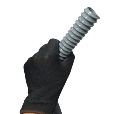 Imagem de Rolo de 25 Metros de Mangueira Vácuo Ar Cinza 1 Polegada Borrachas Lon