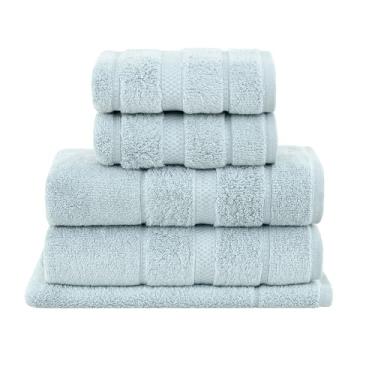 Imagem de Jogo de Toalhas Buddemeyer Vision Dual Air Banho Azul 5 peças