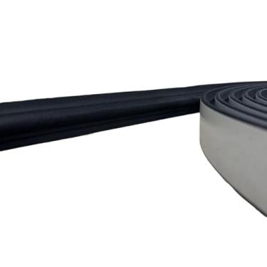 Imagem de Boiserie Moldura Rodameio de Eva Autocolante Sirius 4cmx1,5cm Preto - 5 metros