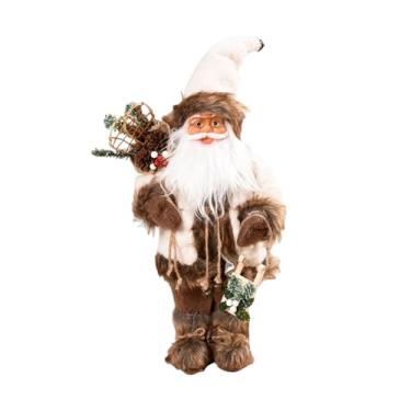 Imagem de Fxzqgnh Estatueta de Papai Noel para Decoração de Natal, Enfeite Fofo para Casa, Item Colecionável para O Ano, 45cm