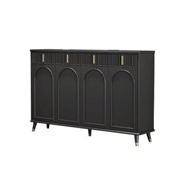 Imagem de Sapateira, sapateira, grande capacidade, porta dupla, armazenamento, entrada, prateleira integrada para armário