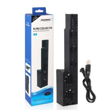 Imagem de Super Cooler Playstation 4 Pro Exaustor 5 Ventoinhas Ps4 - Dobe