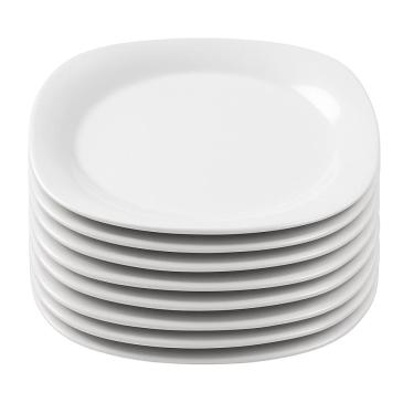 Imagem de Conjunto 8 Pratos Em Melamina Para Frutas sobremesas e Lanches 20cm