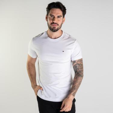 Imagem de Camiseta Tommy Hilfiger Classic Core Branca-Masculino