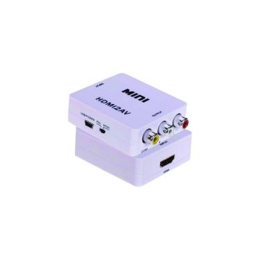 Imagem de Conversor HDMI para RCA Grupo MXT Suporte 1080P Saída de Vídeo Analógico 480i NTSC 576i PAL