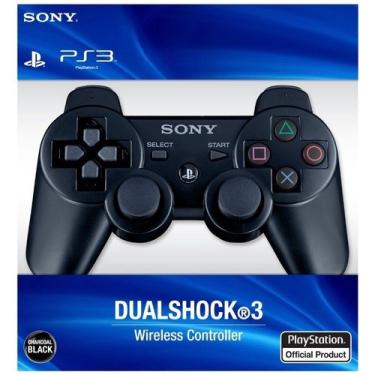 Imagem de Controle joystick sem fio Sony compatível PlayStation Dualshock 3 Sixaxis