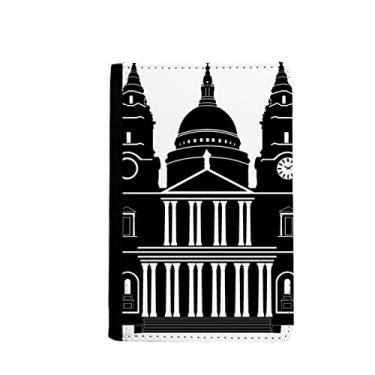 Imagem de England Building United Kingdom Outline UK Passaporte Notecase Burse Capa carteira porta-cartões
