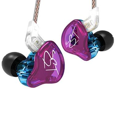 Imagem de CIC Fone de ouvido com fio In Ear Kz Zst Retorno Monitor Palco Esportes Sem Mic Lacrado Entusiasta da música
