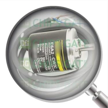 Imagem de E6A2-CW3C 1Pcs Rotary Encoder E6A2-CW3C (E6A2Cw3C) 200P/R Brand New in Box E6A2-CW3C