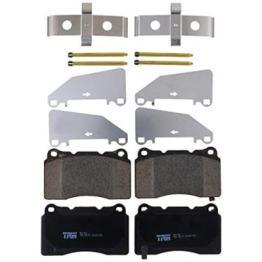 Imagem de TRW Conjunto de pastilhas de freio de disco Pro TRC1050 para Ford Mustang 2007-2014, frente