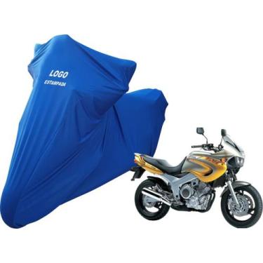 Imagem de Capa Para Moto Yamaha TDM 850 TDM 900 Alta Durabilidade - Mz, Azul