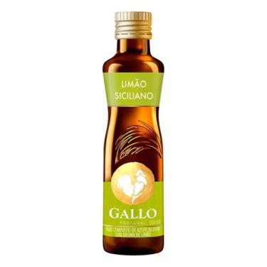 Imagem de Azeite Gallo Extra Virgem Limão Siciliano Vidro 250 ml