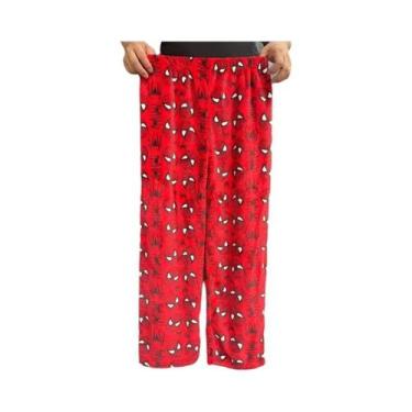 Imagem de Pijama Longo Unissex Hello Kitty Spider-Man De Algodão E Veludo Solto 