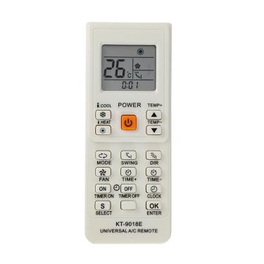 Imagem de Controle Remoto Universal para Ar Condicionado KT-9018E HIATSU 6000 em 1 KT-9018E